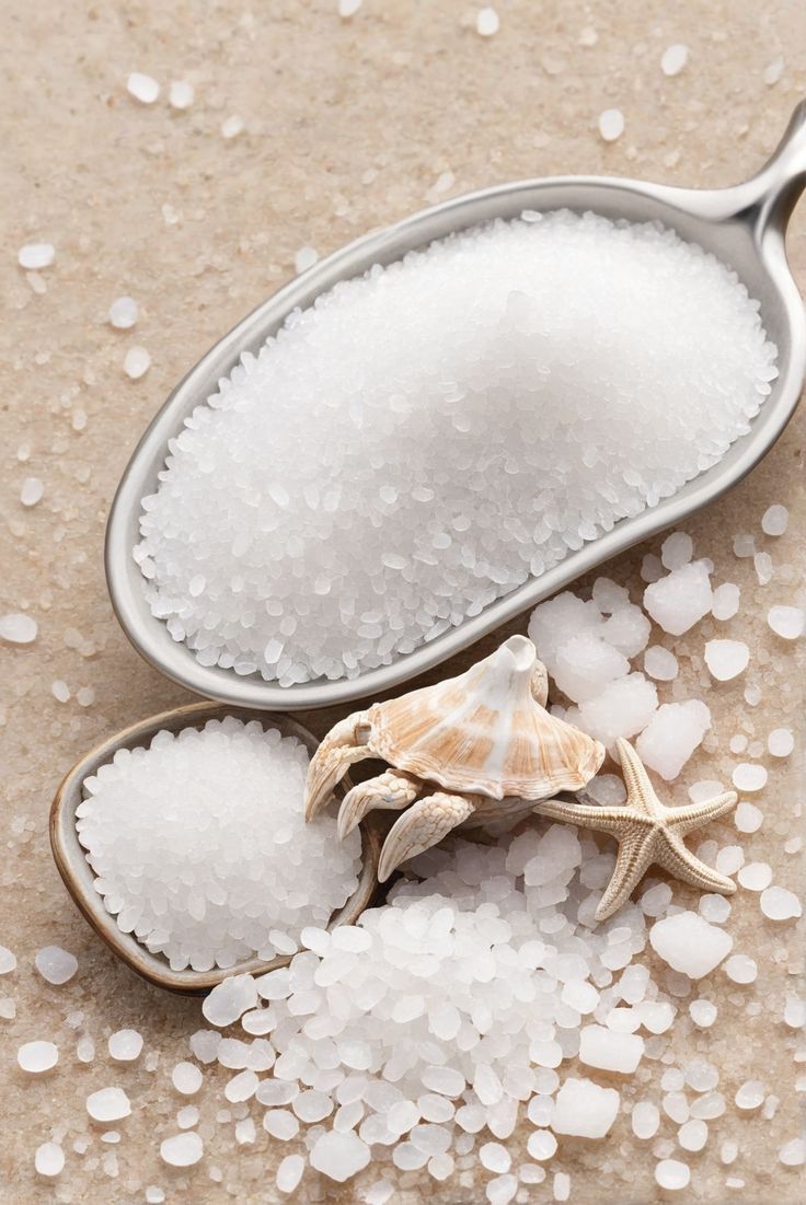 Sel de Bain Relaxant au Sel de Mer & Magnésium – Lavande & Camomille